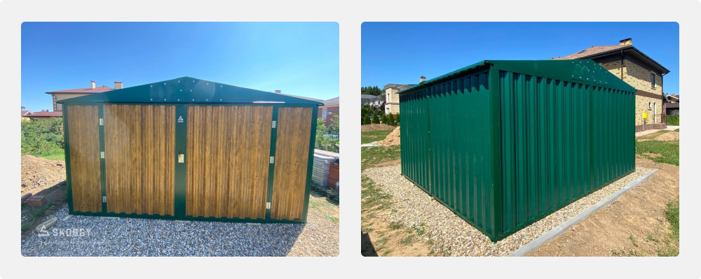 Большой дровник SKOGGY в комбинированной расцветке