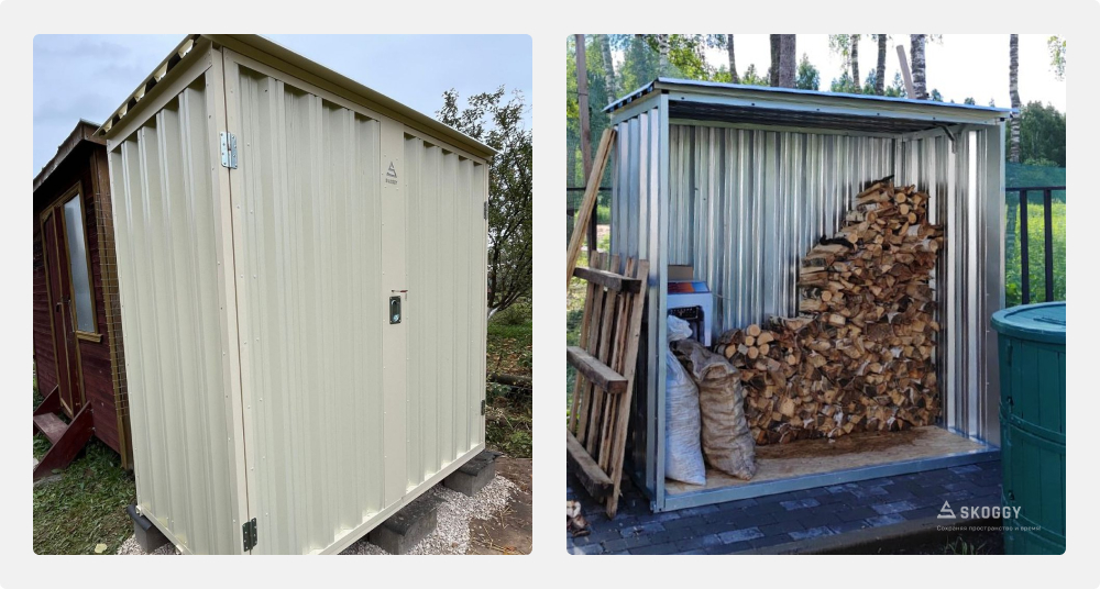 Хозблок для дров