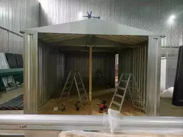 Автомобильный гараж в цинковом цвете в дер. Мошницы, Солнечногорский р-н, МО