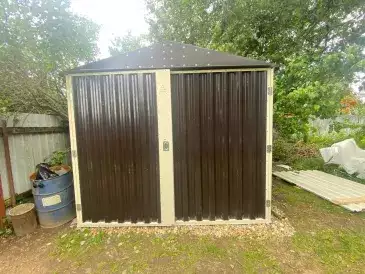 Гараж для вещей в двойной расцветке в дер. Микляево, г.о. Клин, МО