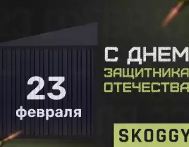 Поздравления от SKOGGY!
